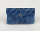 LARGE EMBOSSED LEATHER WALLET