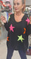 FLURO STAR KNIT- 10-16 - BLACK