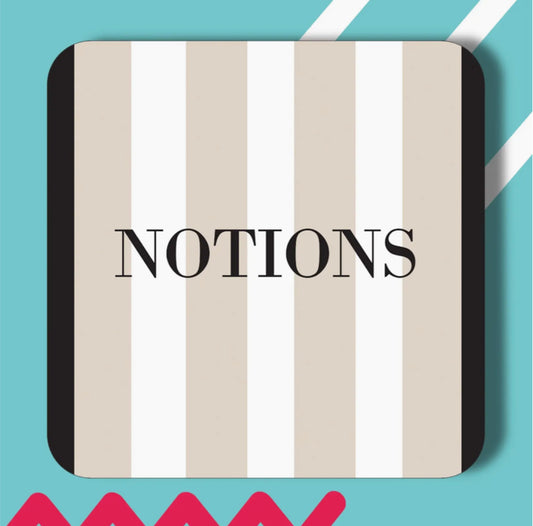 NOTIONS COASTER
