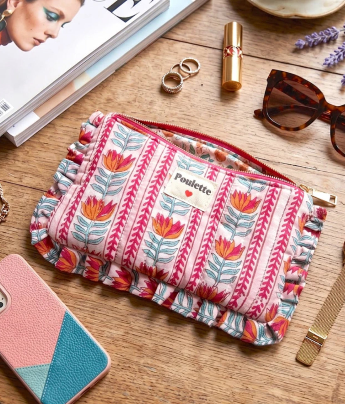 COTTON TOILETRY BAG