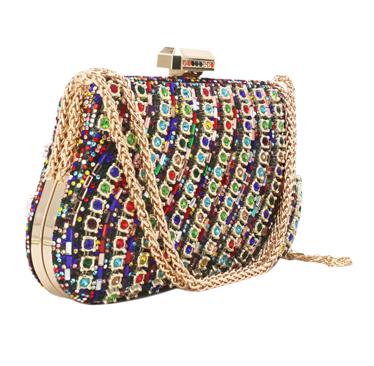 RHINESTONE EVENING BAG