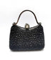 BLACK BEADED OCCASION BAG