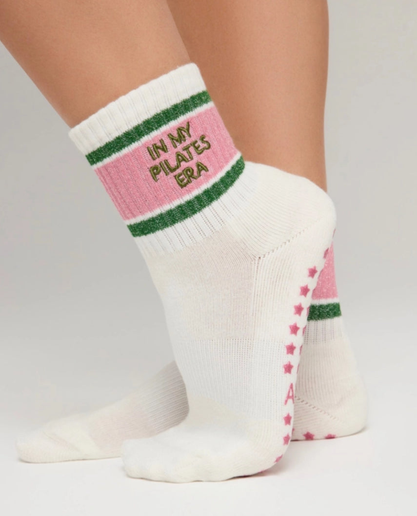 IN MY PILATES ERA GRIP SOCKS