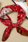 SATIN NECK SQUARE