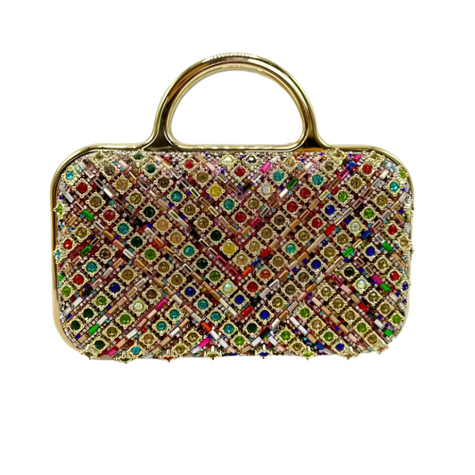 RHINESTONE OCCASION BAG - MULTI