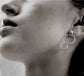 DNSK ASYMMETRIC EARRINGS