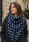 STRIPE TRIANGLE SCARF