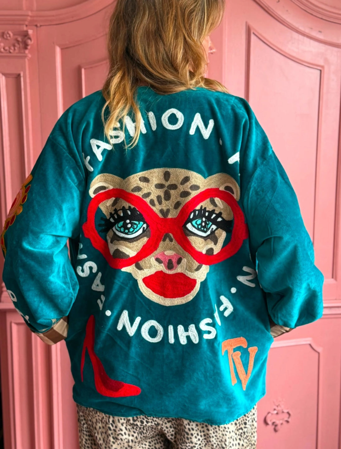 HANDMADE LINED VELVET JACKET - 12-16
