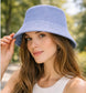 WOVEN BUCKET HAT