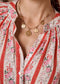 STRIPE FLORAL BLOUSE - 8-10