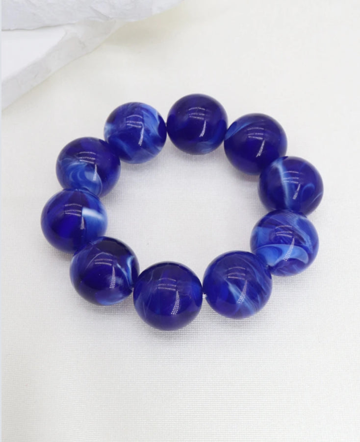 ACRYLIC BEADED BRACELET