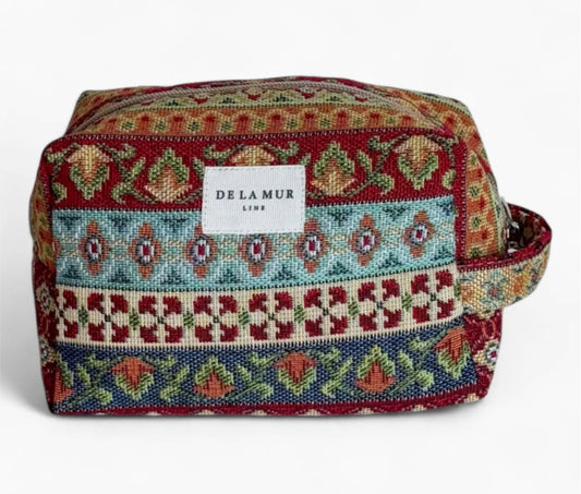 FABRIC TOILETRY POUCH