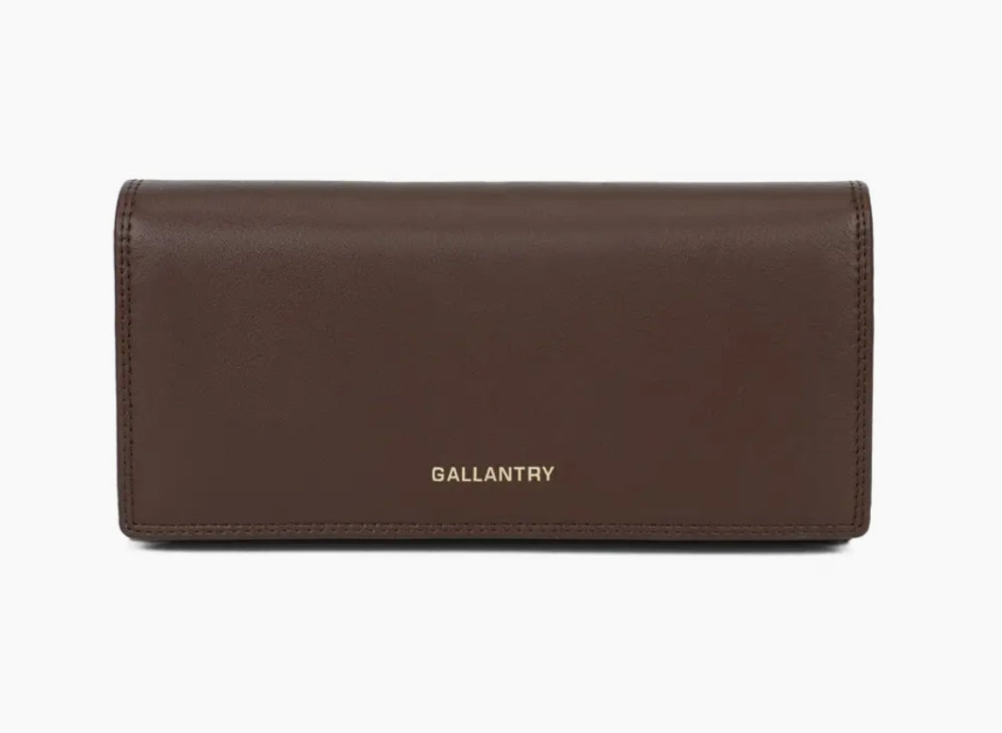 FOLD WALLET - BROWN