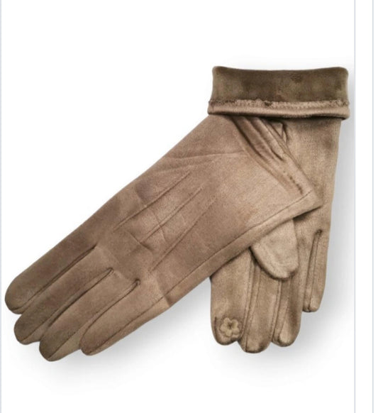 VELOUR GLOVES