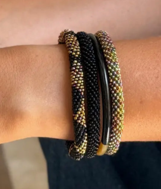 KIZO NEPALESE BEAD BRACELET