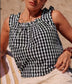 GINGHAM TOP - 8-10