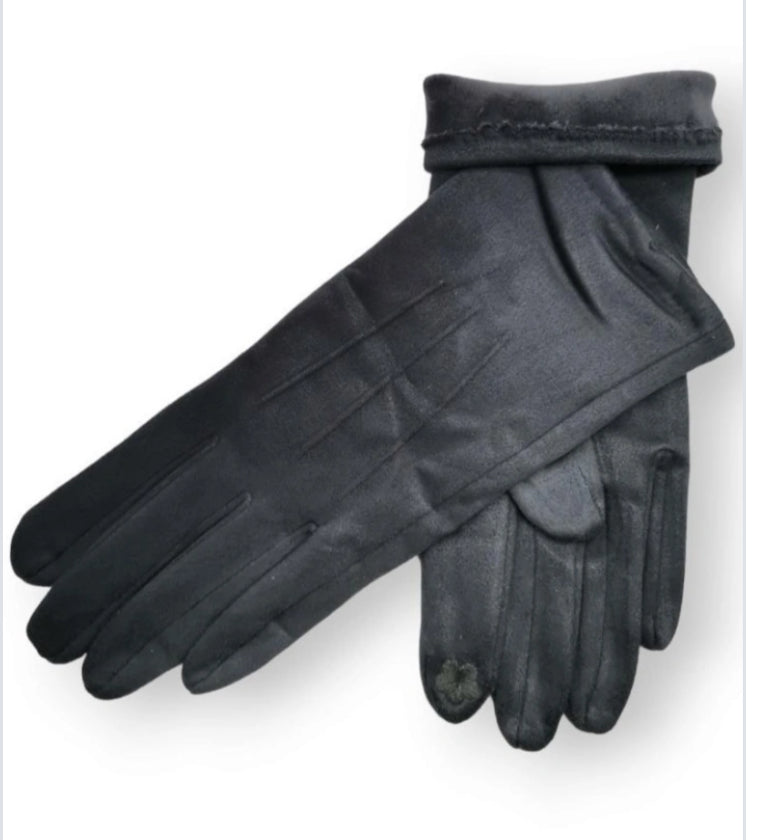 VELOUR GLOVES