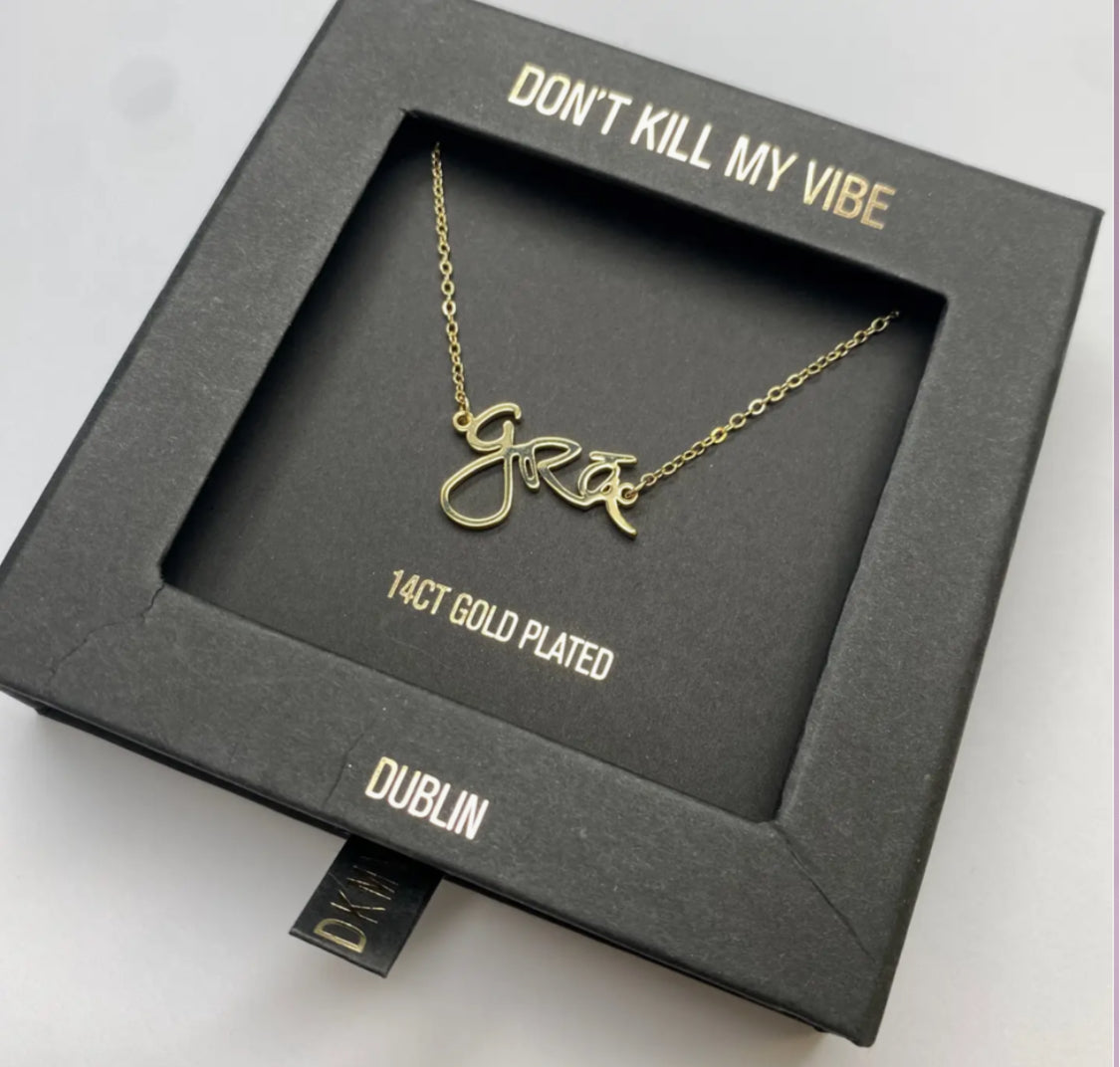 DKMV - GRA BEAG NECKLACE - GOLD PLATED