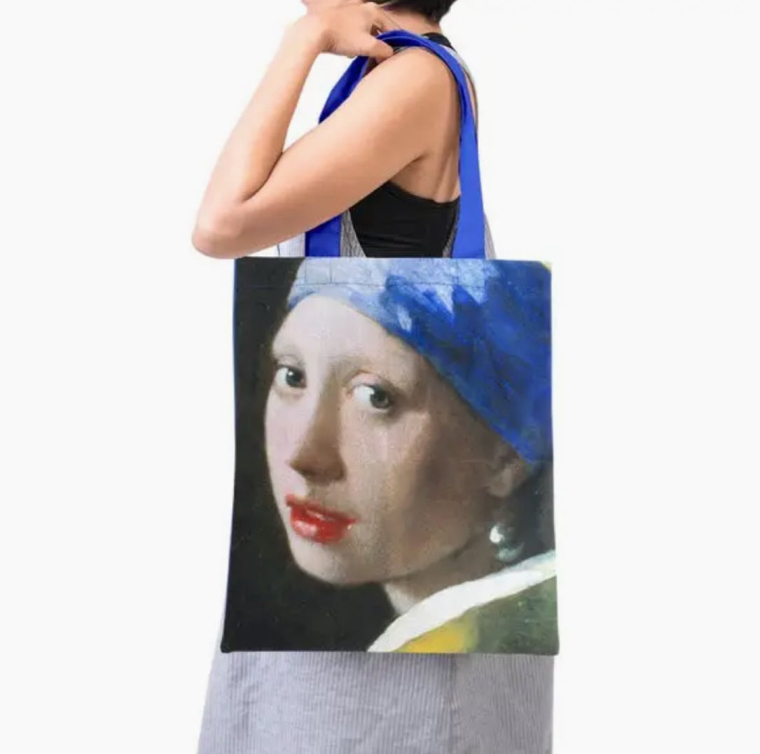GIRL WITH THE PEARL EARRING TOTE