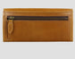 LEATHER SNAFFLE WALLET - TAN