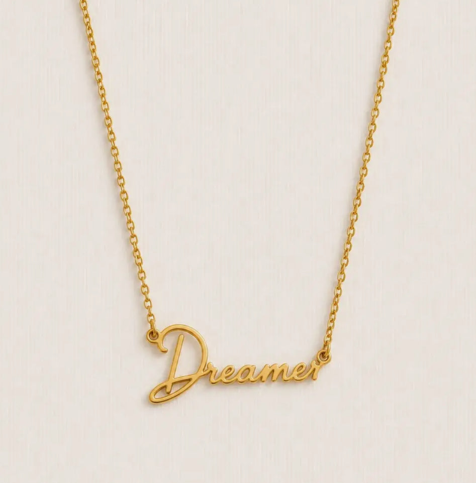 STAINLESS STEEL DREAMER NECKLACE