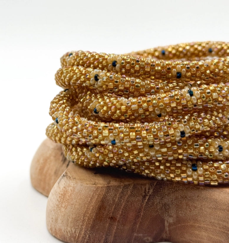 KIZO NEPALESE BEAD BRACELET