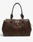 TOTE WITH LONG STRAP - CHOCOLATE