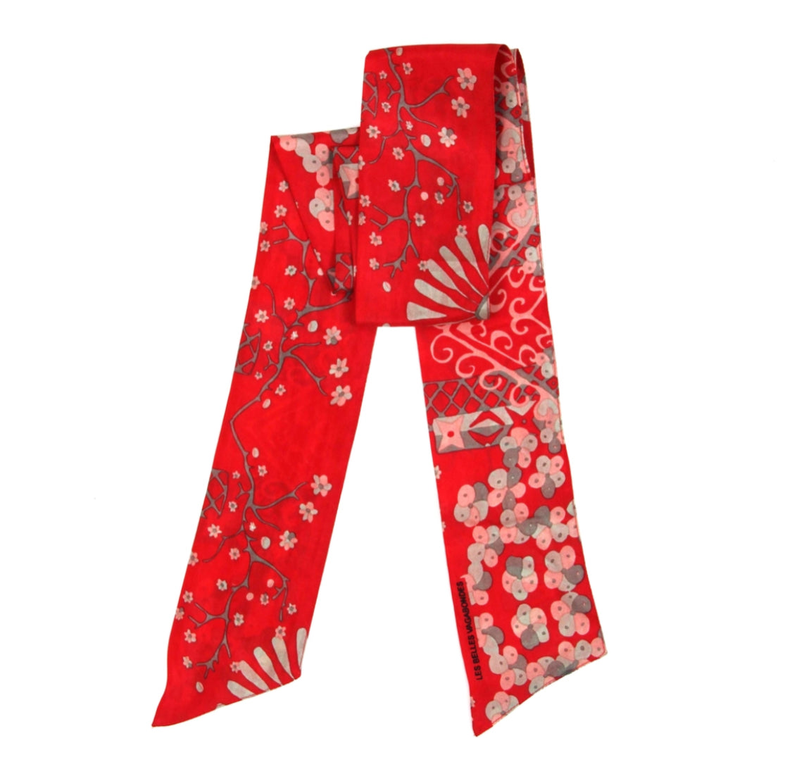 SILK LONG SCARF