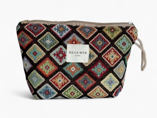 FABRIC TOILETRY POUCH