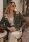 PATCHWORK BLAZER - 10-14 - KHAKI