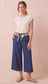 COTTON CROPPED PALAZZO - 10-16