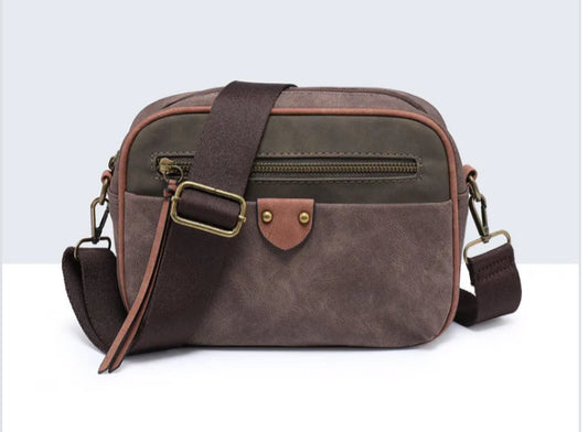 CROSSBODY CAMERA BAG - KHAKI