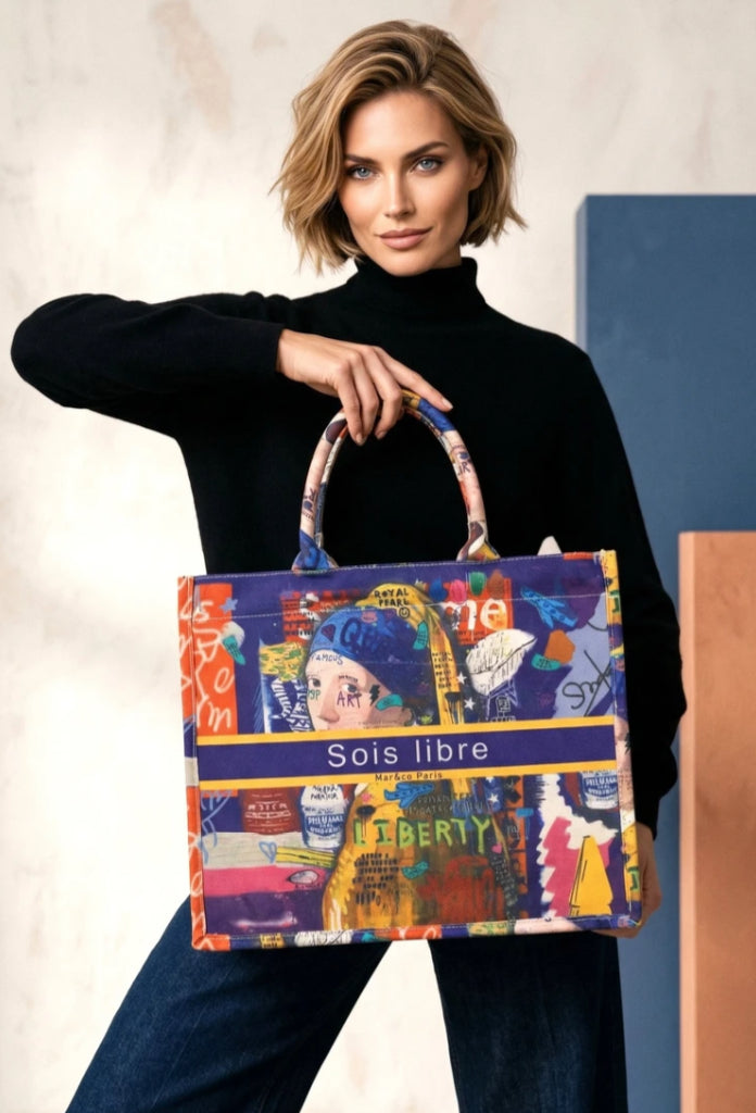 ART PRINT TOTE