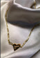 DKMV GRA MÓR HEART NECKLACE - 14CT GOLD PLATED