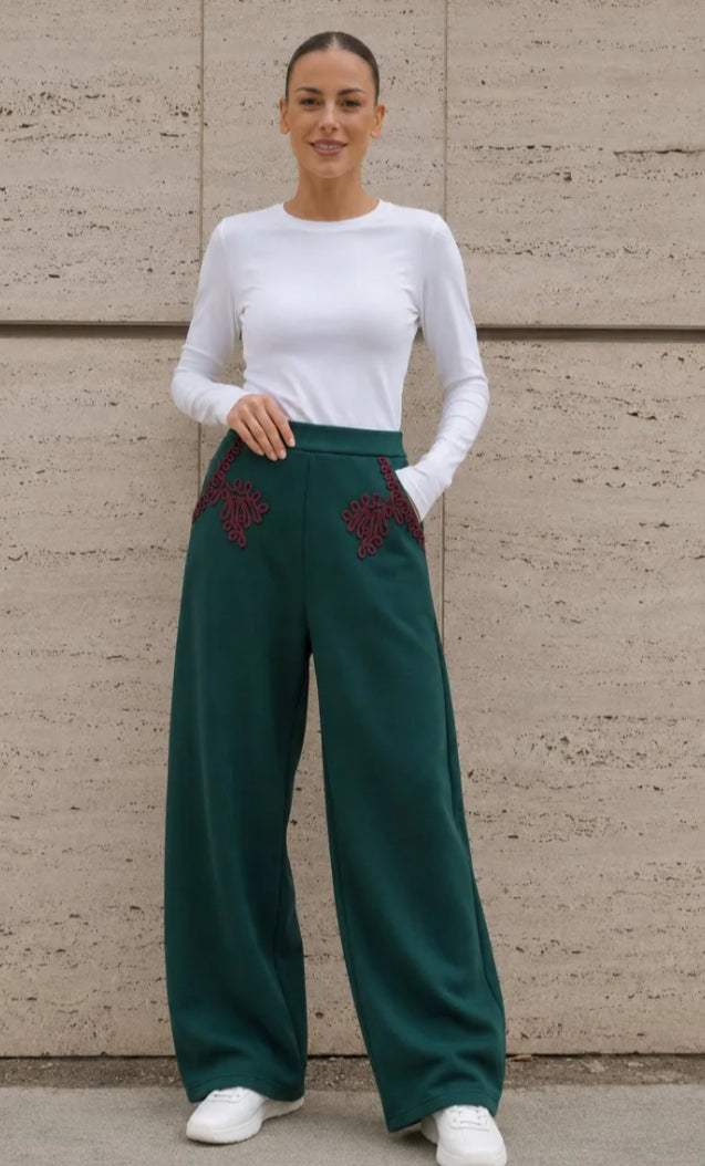 TAPEWORK JOGGERS - 10-16 - JADE