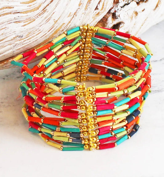 ELASTIC BEAD BRACELET