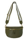 WOVEN STRAP SLING BAG - KHAKI