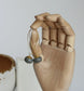 KAIKO - CONCRETE BEAD EARRINGS - 16K GOLD PLATED BRASS