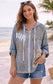 COTTON LINEN BLEND HOOD JACKET - 10-16