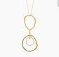 DNSK ADJUSTABLE CIRCLES NECKLACE