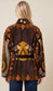 VELVET KIMONO JACKET - 10-14