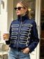 MILITARY FUNNEL NECK - 10-16 - NAVY