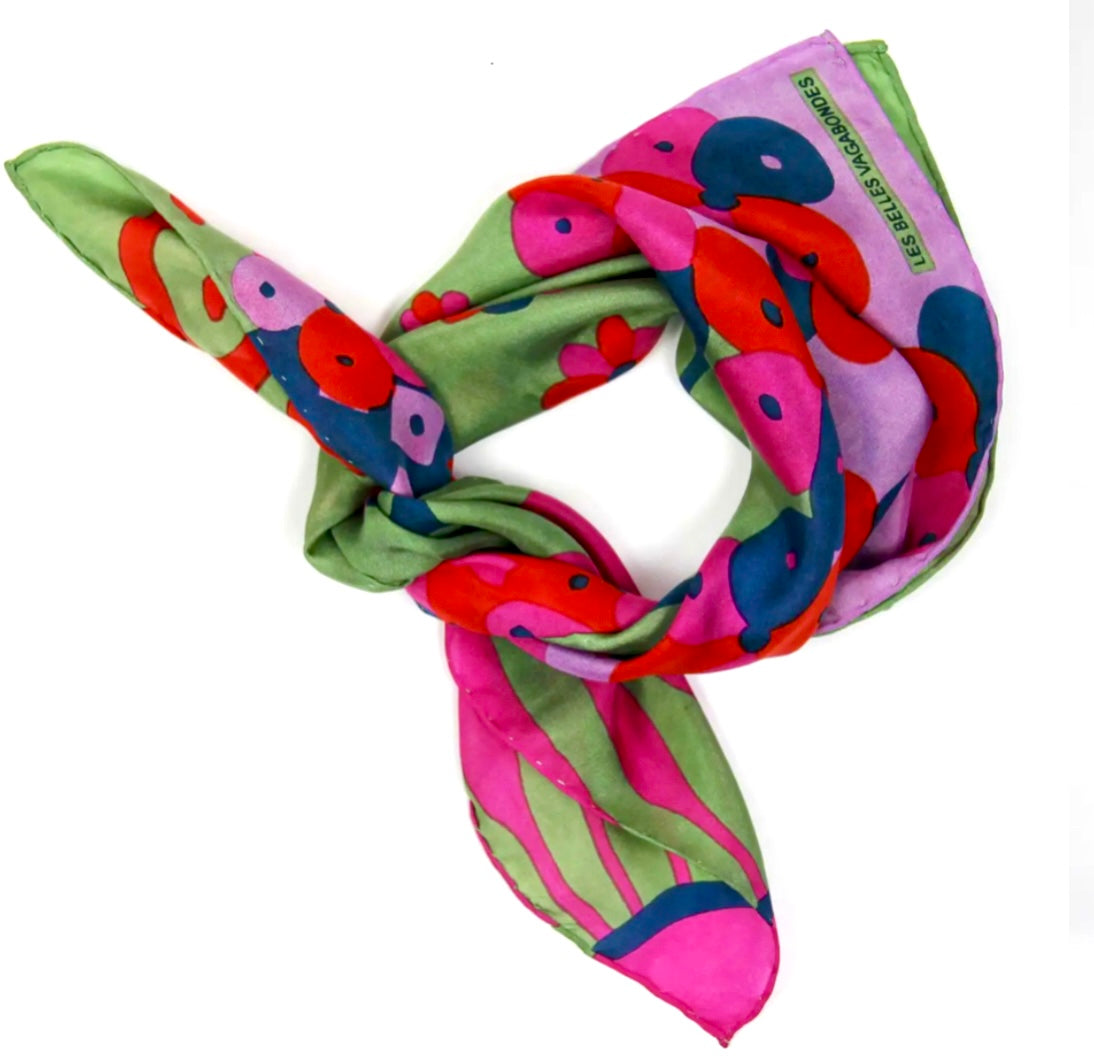 SILK SQUARE SCARF