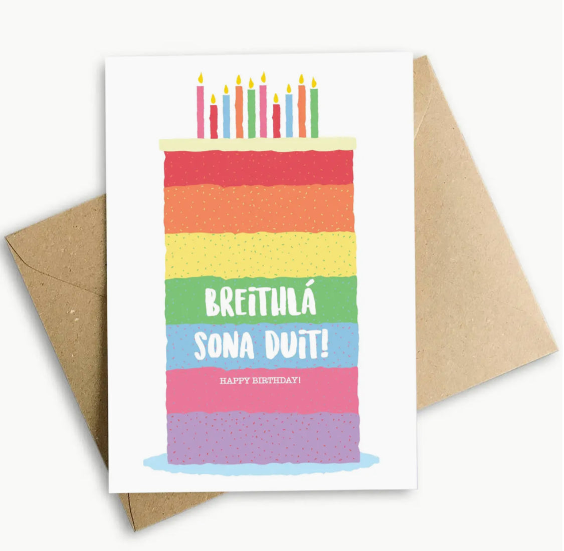 IRISH MADE & DESIGNED GREETING CARD - BIRTHDAY