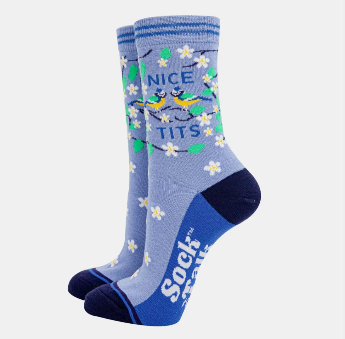 WOMEN’S NICE TITS BAMBOO SOCKS