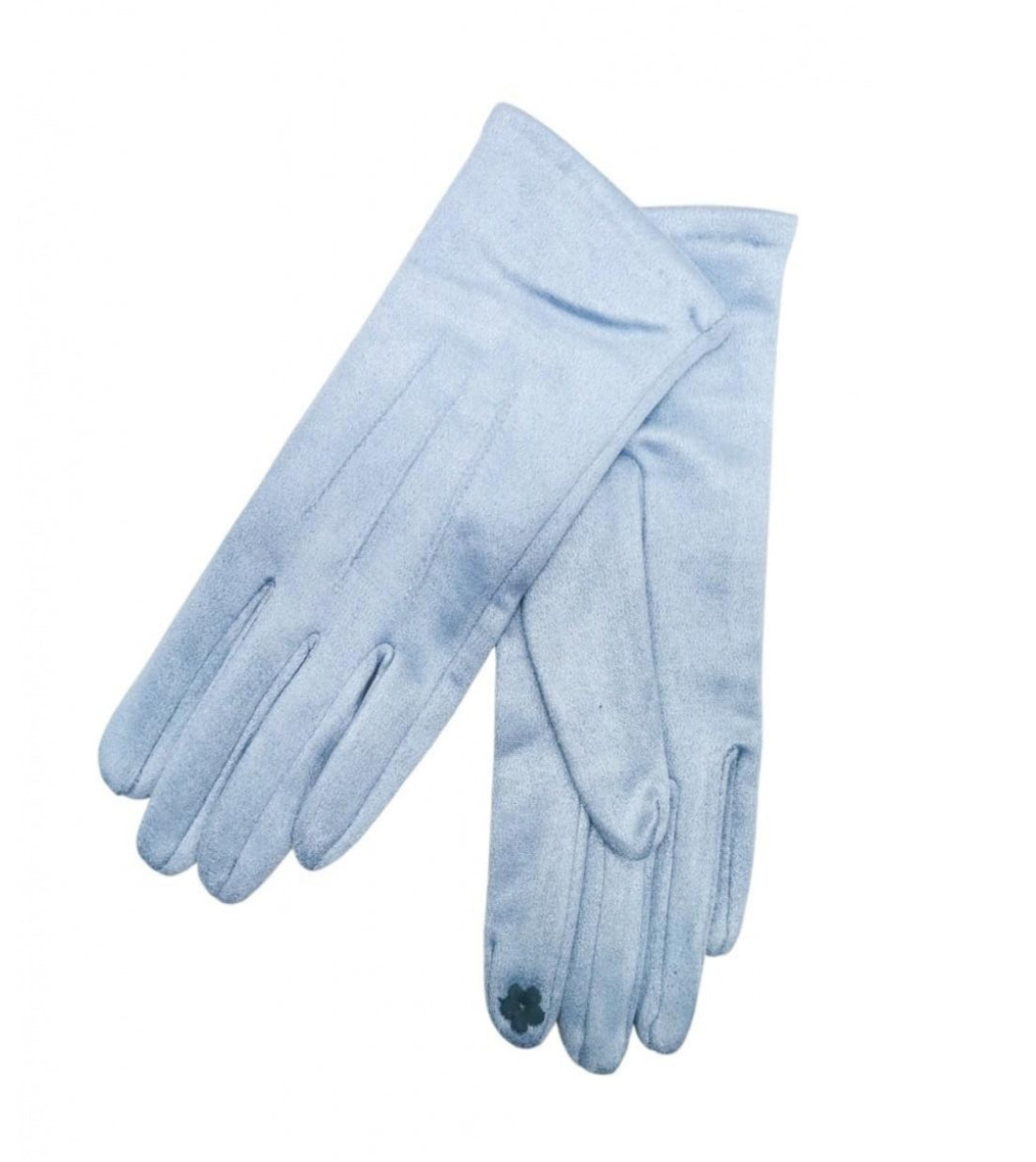 VELOUR FLEECE LINED GLOVES