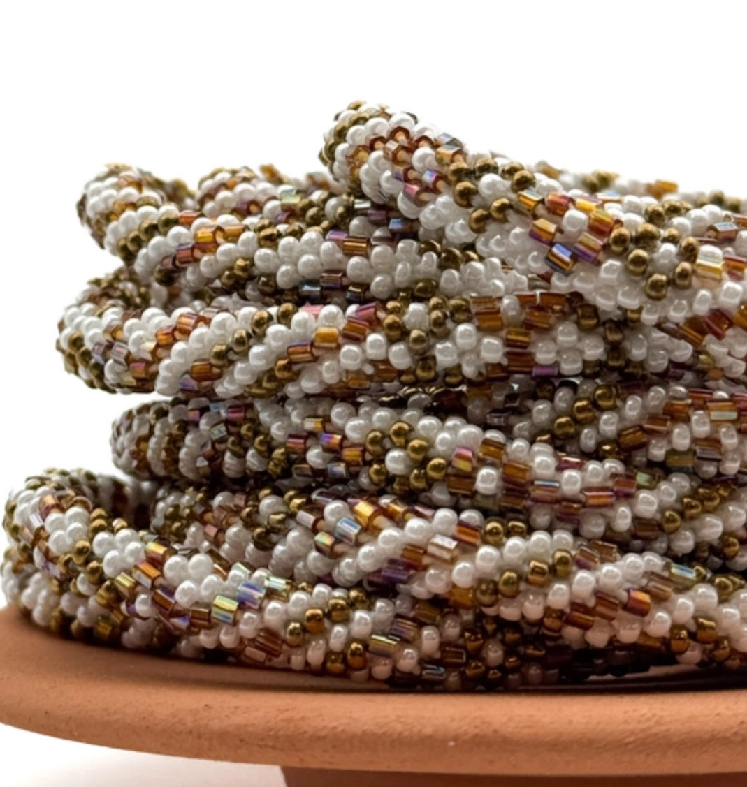 KIZO NEPALESE BEAD BRACELET