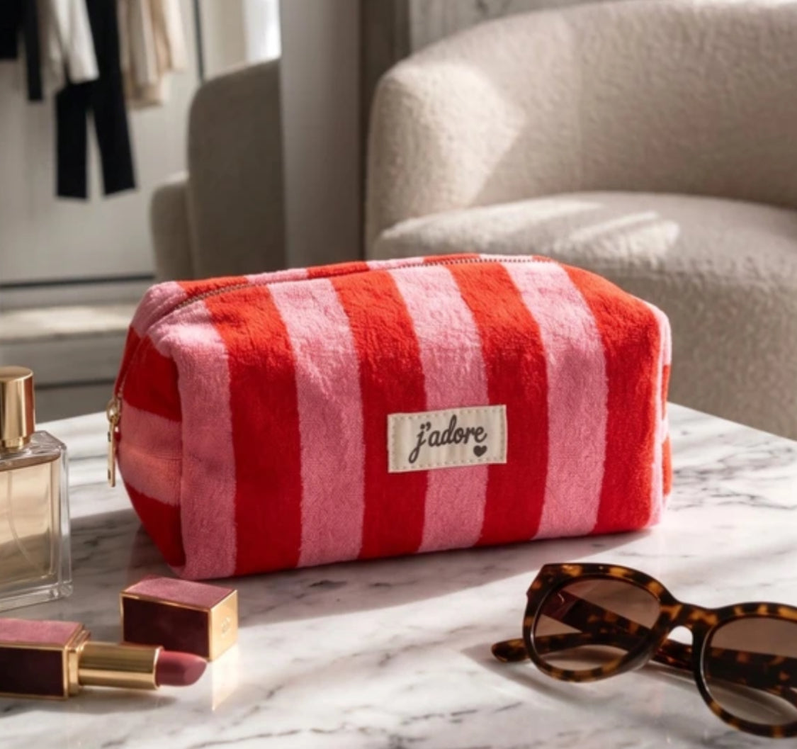 COTTON TOILETRY BAG