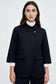 SIDE TIE JACKET - 10-16 - BLACK
