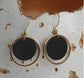 KAIKO - CIRCLE DISC BRASS EARRINGS
